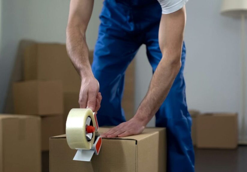 mover packing boxes